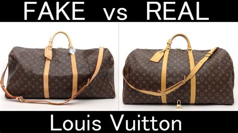 louis vuitton keepall 60 real vs fake|louis vuitton keepall size comparison.